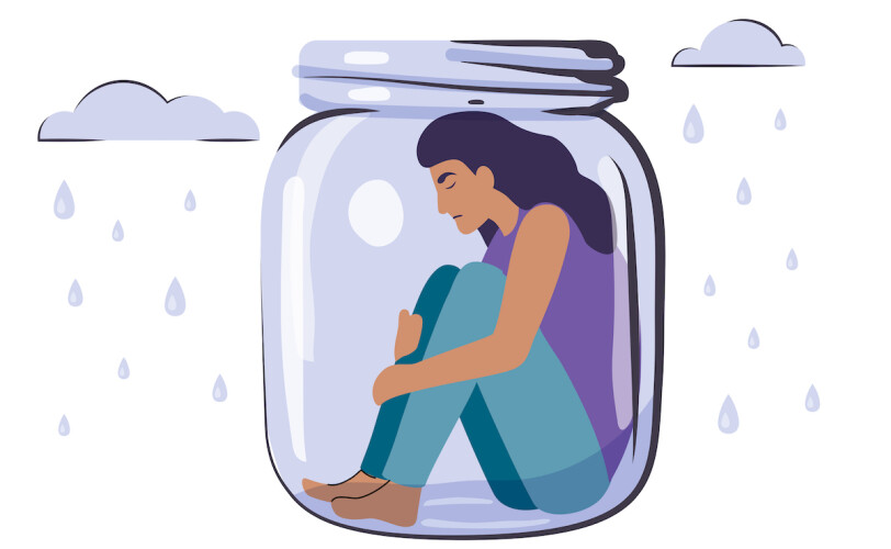 feeling,anxious,introverted,teenager,girl,alone,personal,space,concept,introvert